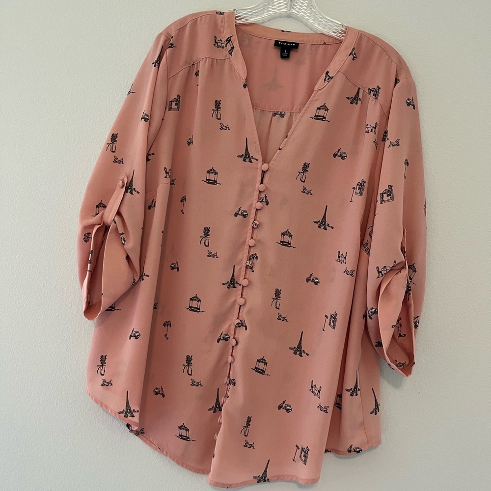 Torrid Paris Blouse